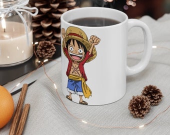 One piece luffy cup