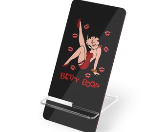Soporte de exhibición móvil Betty boop para teléfonos inteligentes