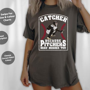 Baseball Fänger Fänger weil Werfer auch Helden brauchen T-Shirt, Sweatshirt, Hoodie, Tragetasche - 248290