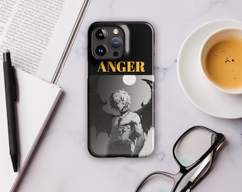ANGER original design anime phone case For Manga lovers phone case for all iPhone 15 / iPhone 15 Pro/ iPhone 15 Pro Max, iPhone 15 Pro