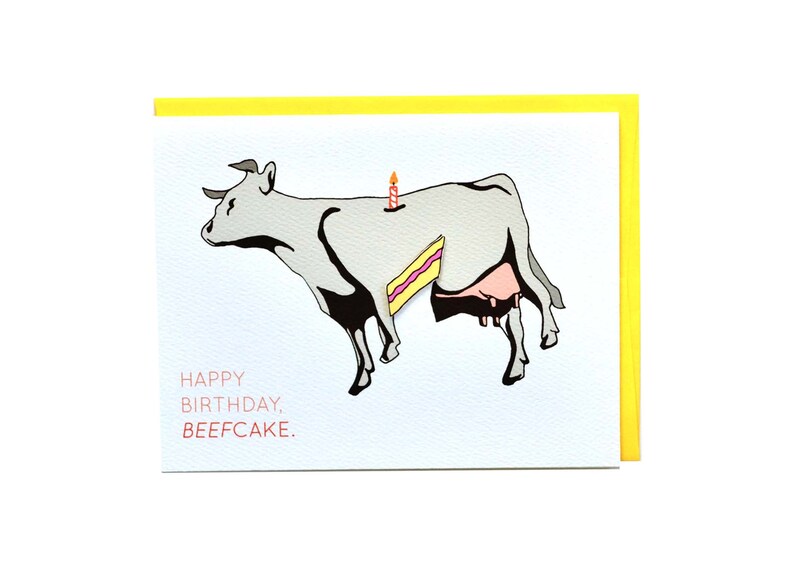 Happy Birthday Beefcake Etsy