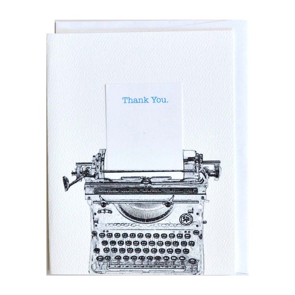 Typewriter Thanks