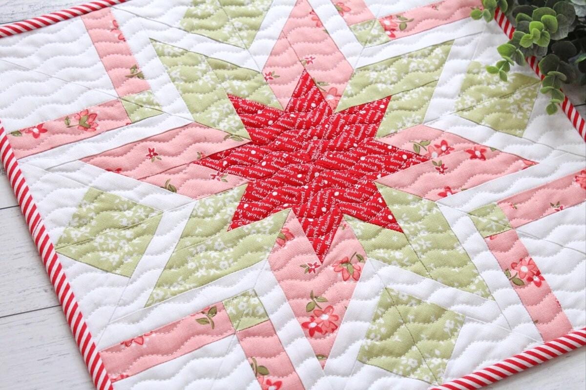 Emma Mini Quilt - PDF Pattern - Etsy