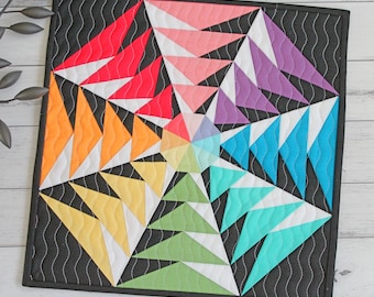 Colour Wheel MIni Quilt - PDF Pattern