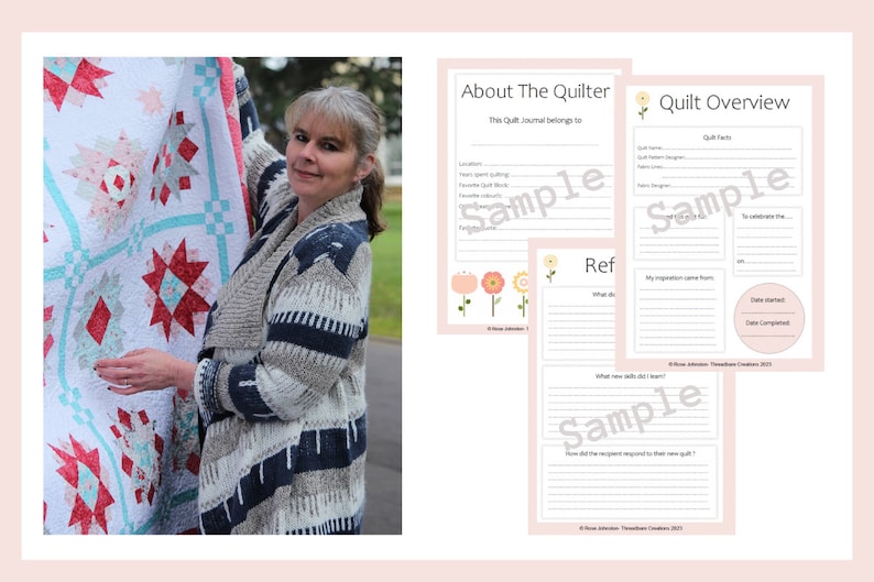 The Ultimate Quilt Journal PDF File Instant Download image 5