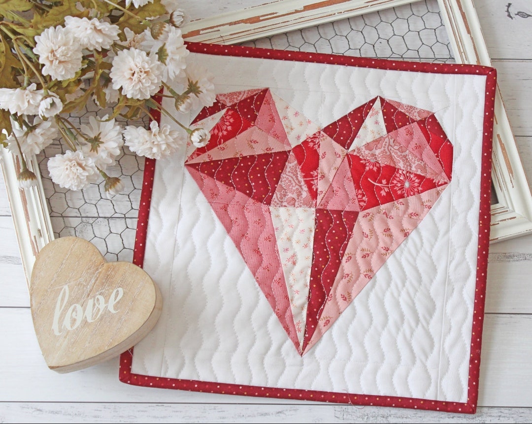 Marquise Mini Quilt PDF Pattern Etsy Australia