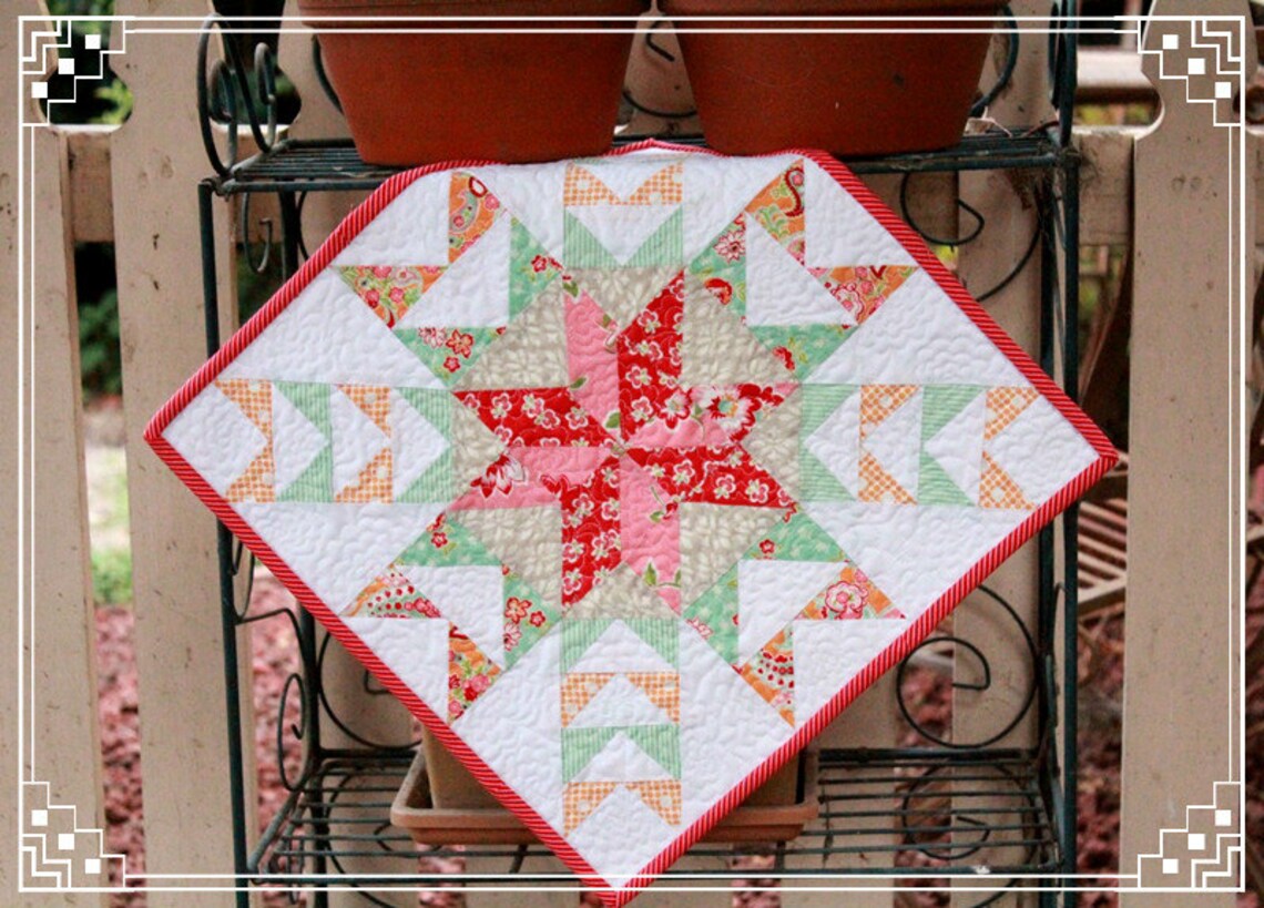 Spider's Web Mini Quilt- PDF Pattern - Etsy