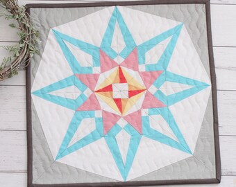 Superstar Mini Quilt PDF Pattern - Etsy