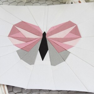 Butterfly FPP Quilt Block PDF Pattern - 4 Block Sizes - Etsy