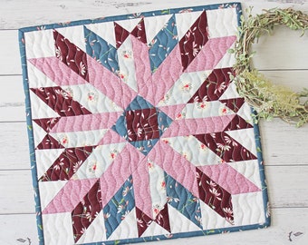 Chrysanthemum Mini Quilt - PDF Pattern