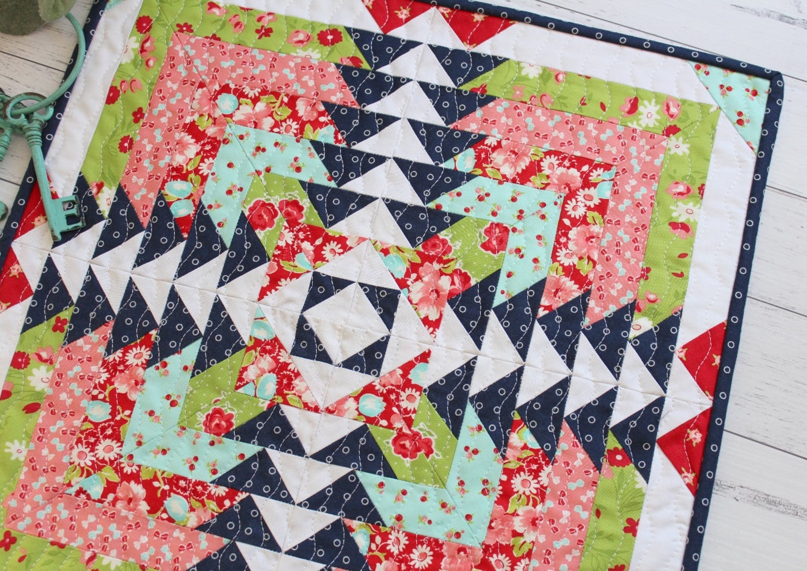 Daisy Mini Quilt PDF Pattern - Etsy