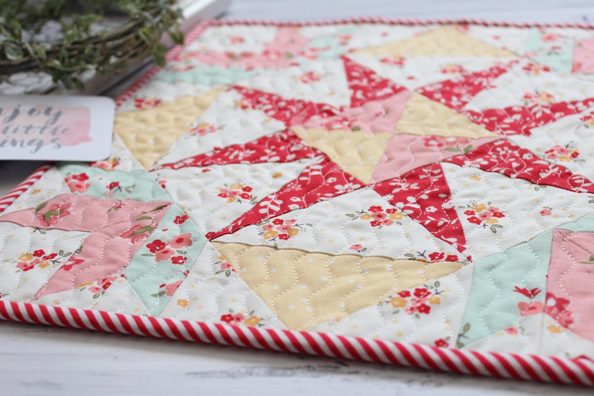 Summer Mini Quilt - PDF Pattern - Etsy