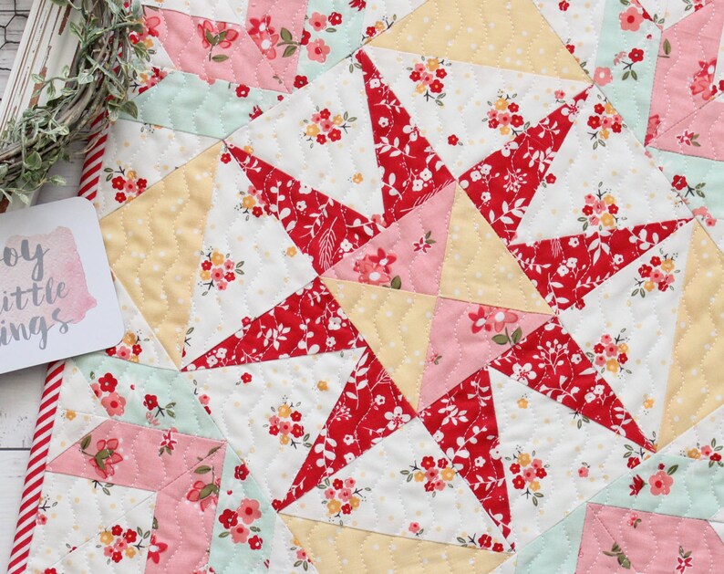 Summer Mini Quilt - PDF Pattern - Etsy