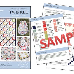 Twinkle PDF Quilt Pattern image 8