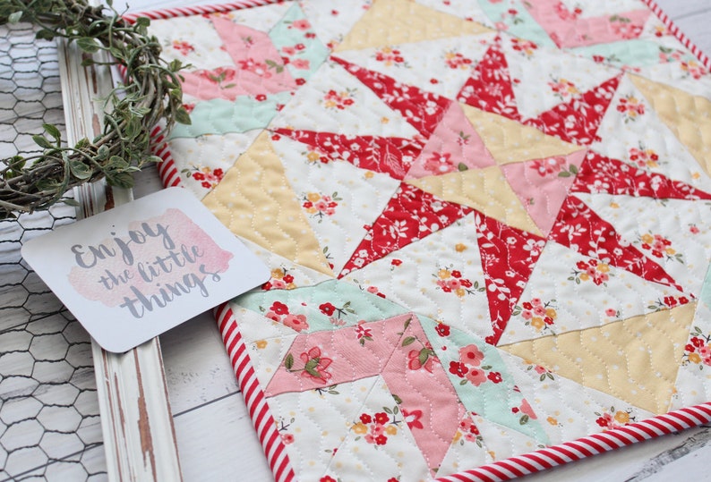 Summer Mini Quilt - PDF Pattern - Etsy