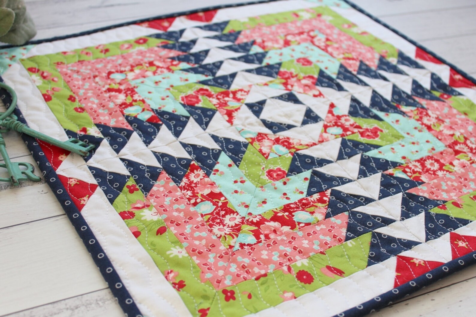 Daisy Mini Quilt PDF Pattern - Etsy