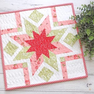 Mini colcha Emma - Molde em PDF