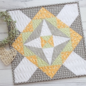 Gemma Mini Quilt - PDF Pattern