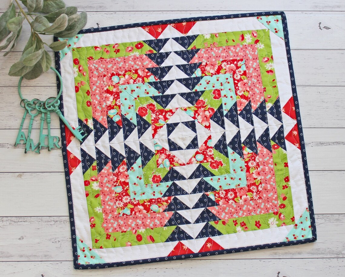 Daisy Mini Quilt PDF Pattern - Etsy