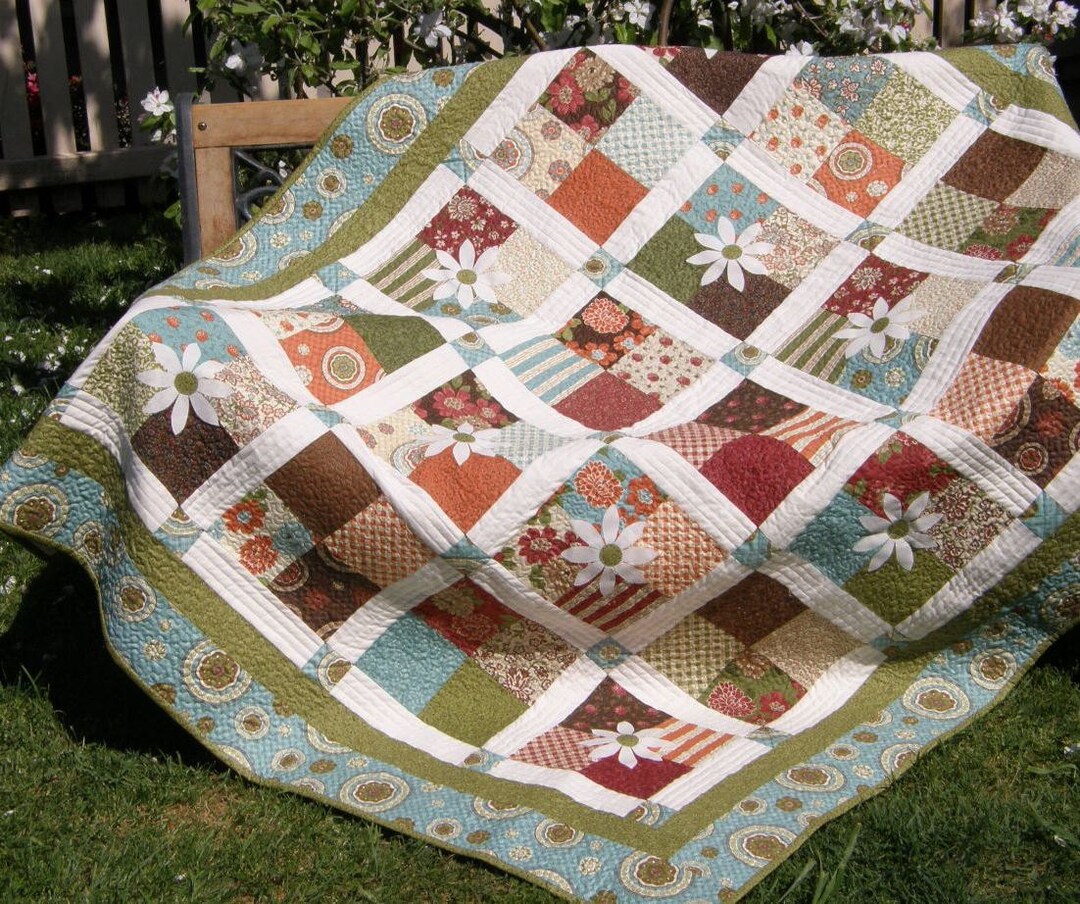 Nanny Sharon's Picnic Quilt - Etsy