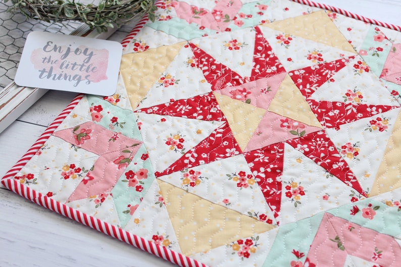 Summer Mini Quilt - PDF Pattern - Etsy