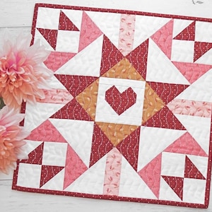 Mini trapunta Juliet - Modello PDF