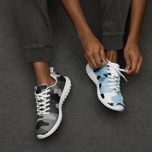 Custom athletic shoes, Camouflage Design