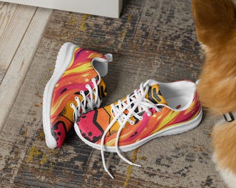 Zapatillas deportivas ligeras y transpirables para mujer, ideales para fitness y uso casual.