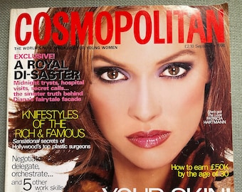 Vintage Cosmopolitan-magazine uit de jaren 90