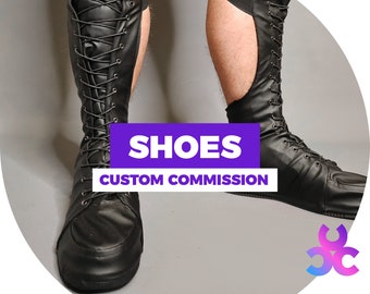 Cosplay costume commissions - cosplay boots commissions. shoes commissions