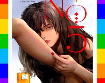 Nr. 5 Thai GL Drama Roman (Englische PDF-Version) | Sofortiger digitaler Download | Emotionaler Coming-out-Roman mit lesbischer Liebesgeschichte