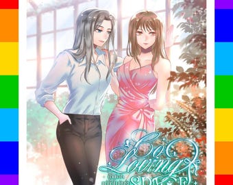 Co-Loving Space Thai GL Roman (Englische PDF) | Sofortiger digitaler Download | Büro-Fake-Dating (Sapphische Romanze)