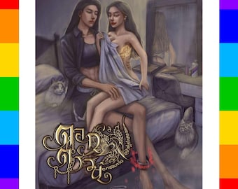 Grilletes Lujosos. Novela dramática tailandesa GL en inglés PDF | Descarga digital instantánea | Romance sáfico dinámico de poder oscuro