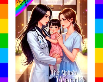 La novela dramática tailandesa GL de Alphas Ward en inglés (PDF) | Descarga digital instantánea | Redención familiar Omegaverse sáfica