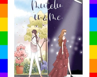 MUTELU u & me Novela dramática tailandesa GL en inglés PDF | Descarga digital instantánea | Romance sáfico de celebridades falsas de Medium