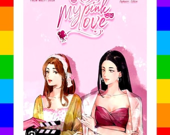 Mi amor rosa, novela dramática tailandesa GL en inglés (PDF) | Descarga digital instantánea | Showbiz Opposites Attract Sapphic