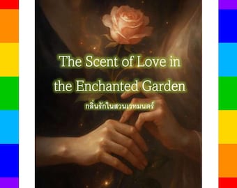 El aroma del amor en el jardín encantado (novela dramática tailandesa GL en inglés, PDF) | Descarga digital instantánea | Romance sáfico con la directora ejecutiva de Magical Flower