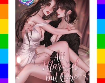 Todos casados menos uno (novela dramática tailandesa GL en inglés, PDF) | Descarga digital instantánea | Compromiso falso, multimillonario sáfico