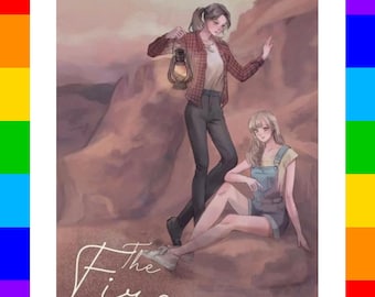 Novela dramática tailandesa GL FIRE en inglés PDF | Romance sáfico de enemigas a amantes | Rivales de la infancia WLW Yuri Descarga instantánea