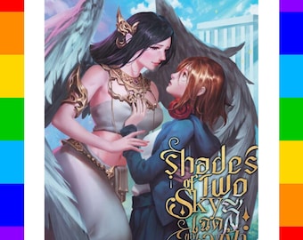 Shades of Two Skies (Thailändischer GL-Drama-Roman, Englisch als PDF) | Sofortiger digitaler Download | Kinnaree Mythical Fantasy Sapphic