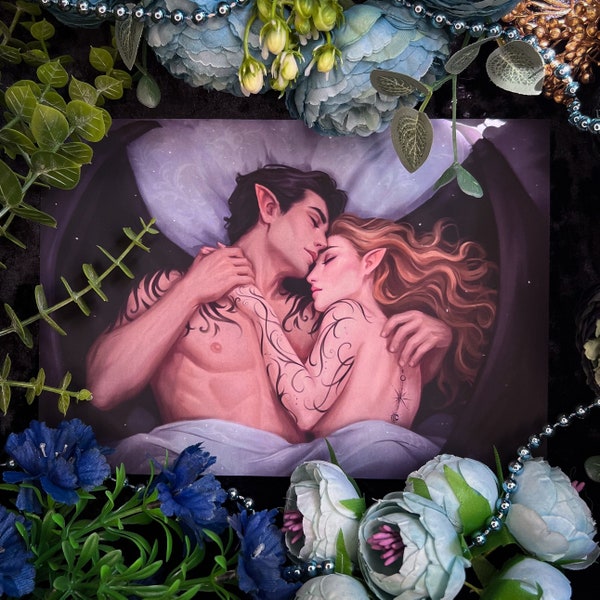 Impression d'art pour adultes Feyre et Rhysand