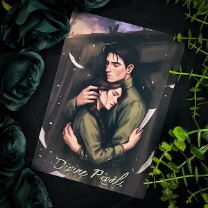 Divine Rivals (Roman and Iris) art print softtouch