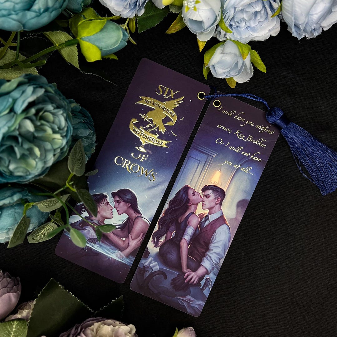 Six of Crows (kaz & Inej) Bookmark - Etsy