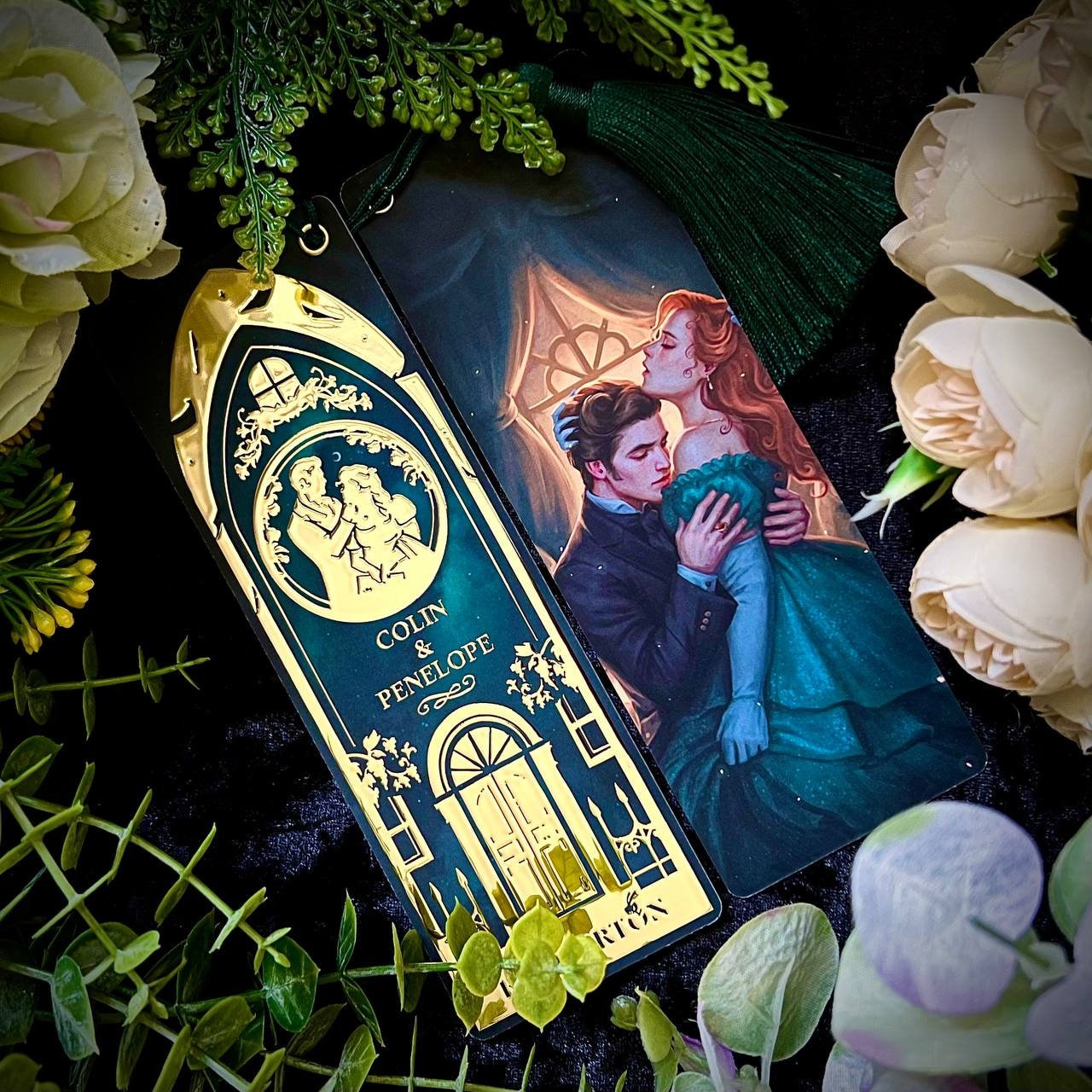 Penelope and Colin bookmark