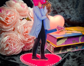 The love hypothesis (Olive & Adam) acrylic figure