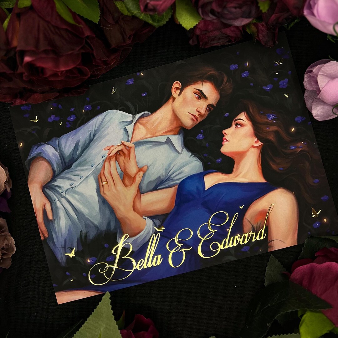 Twilight (edward and Bella) Art Print - Etsy