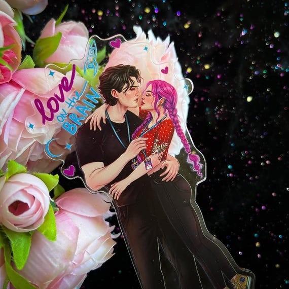 Love on the Brain (bee & Levi) Acrylic Figure - Etsy