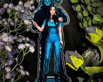 Lights out (Josh and Ali) acrylic figure