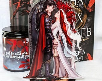 From blood and ash (Poppy & Casteel) acrylic figure