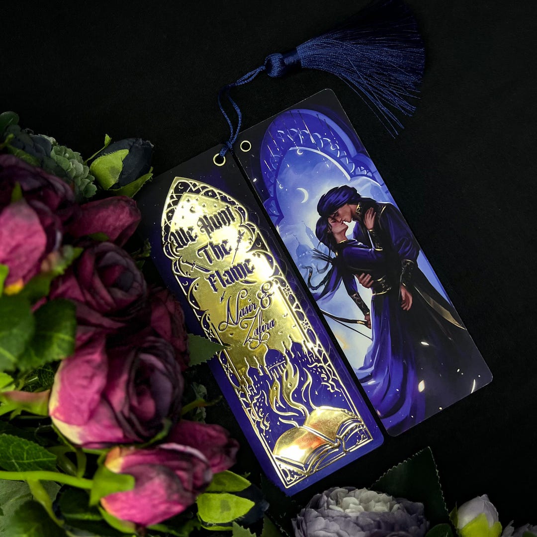 神崎詩織/Bookmark　未開封　新品 We Hunt the Flame (nasir and Zafira) Bookmark - Etsy